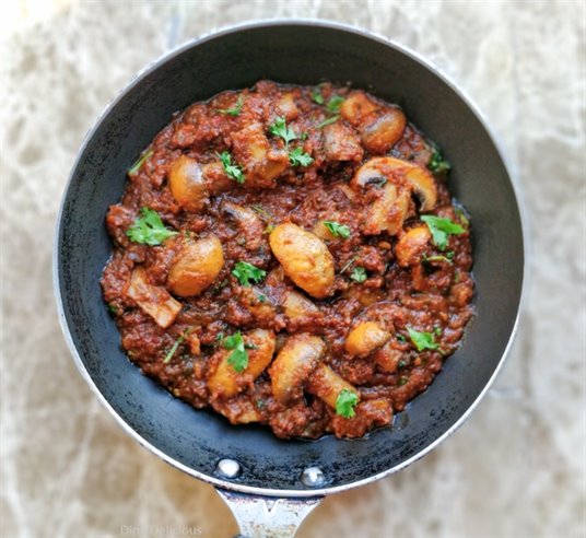 Mushroom Masala Recipe