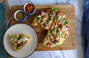 Healthy Moong Dal Pizza Recipe