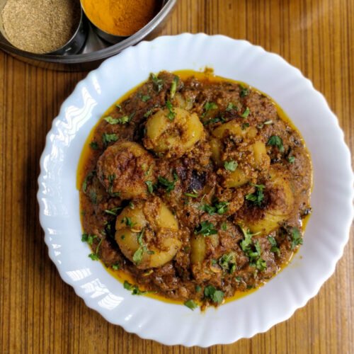Bharwan Tinda Recipe, Stuffed Tinde Masala | Dine Delicious