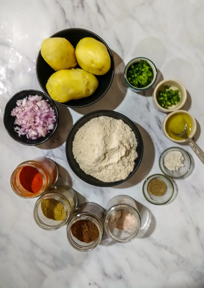 Aloo Paratha Ingredients