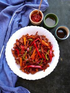 Leftover Roti Noodles