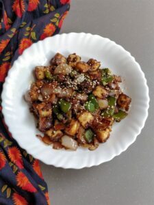 Chilli Paneer Dry