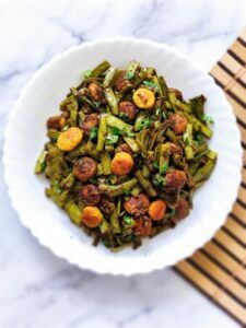 Guvar Dhokli Nu Shaak