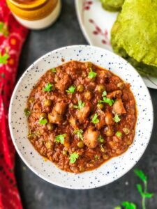 Mushroom Matar Recipe