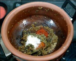 Mushroom Peas Masala