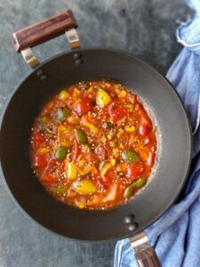 Vegetables in Hot Garlic Sauce