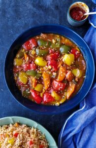 Vegetables in Hot Garlic Sauce