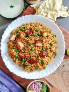 Matar Paneer Pulao