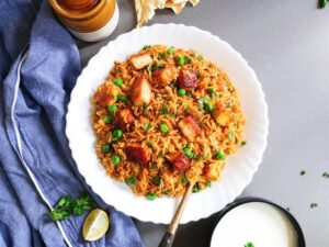 Matar Paneer Pulao